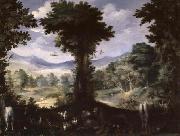 PROCACCINI, Carlo Antonio Garden of Eden oil on canvas